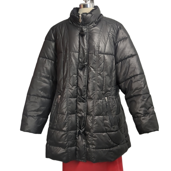 LIZ CLAIBORNE Black Jacket Plus Size 1X - Picture 10 of 14